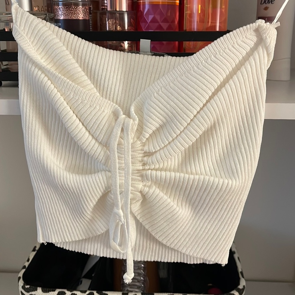 never worn knit tube top